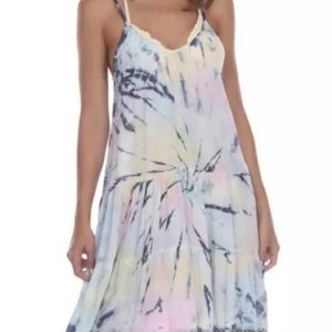 Raviya Baby doll tank tie dye,  beach dress, cover up
